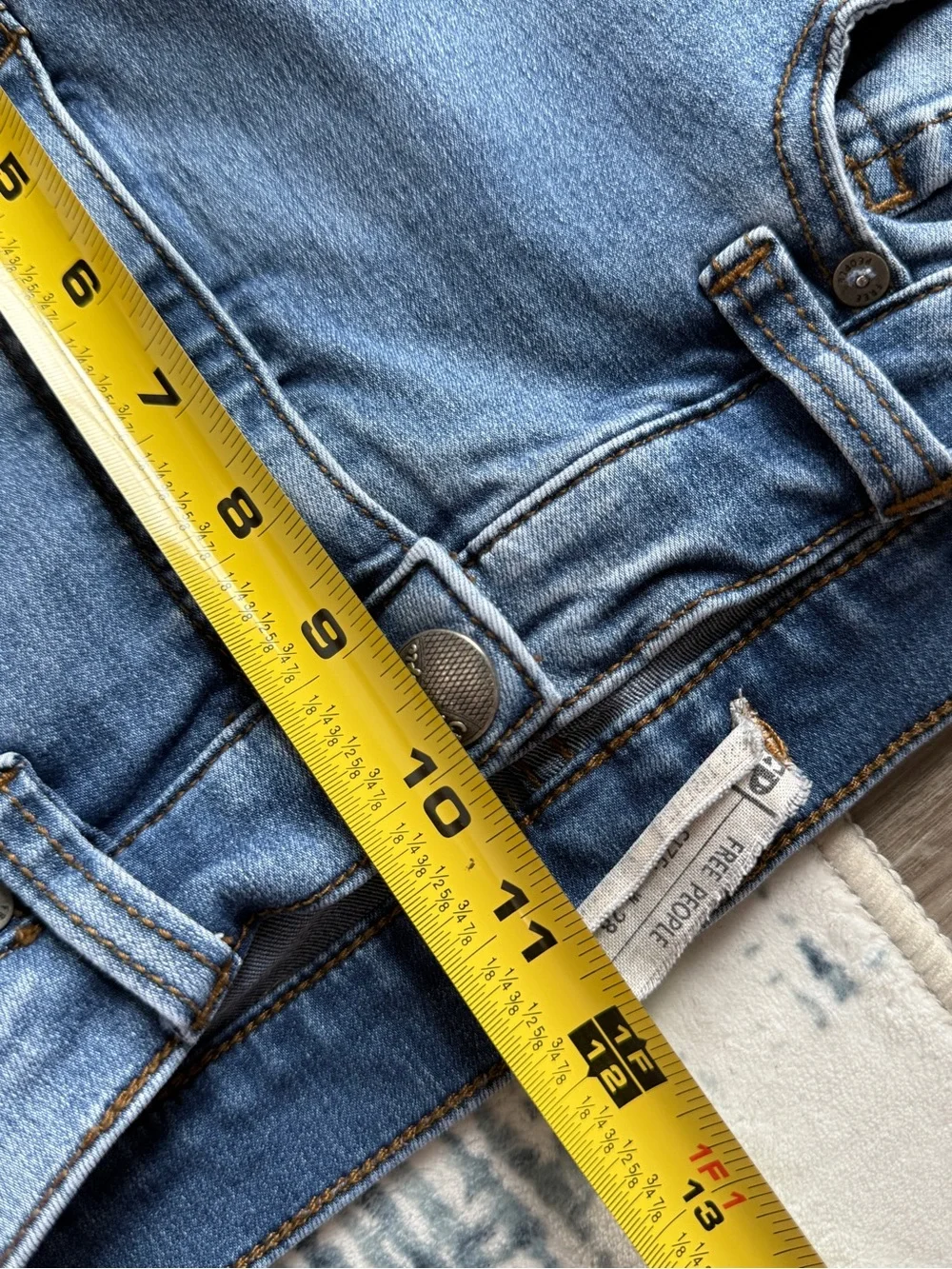 Free People We The Free Cropped Jeans Size W 28 Style 61855-16515125